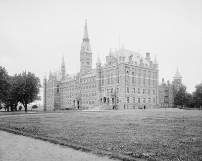 Veduta generale, Università di Georgetown, Washington, D.C., c.1904 da Detroit Publishing Co.